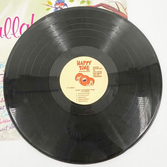 Candy Anderson Sings Lullabies Vinyl Record Album LP Vintage 1962 - Picture 4 of 6